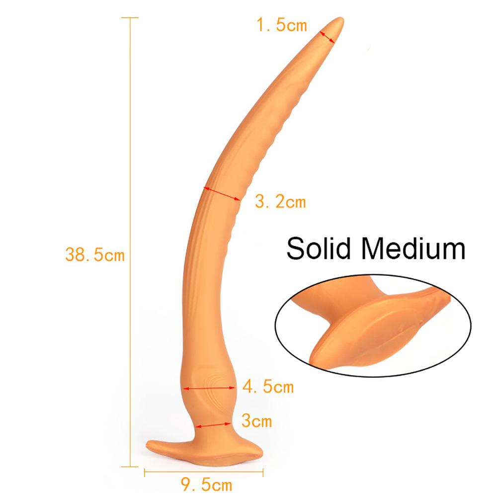 55cm Long Anal Plug Hollow Butt Plug Liquid Silicone Soft Anal Dildo For Women Men Prostate Massage Inflatable Buttplug Sex Toys