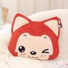Ali Fox The Plush Pillow Hand Warmer Slippers Cartoon Toy Doll Decoration Gift