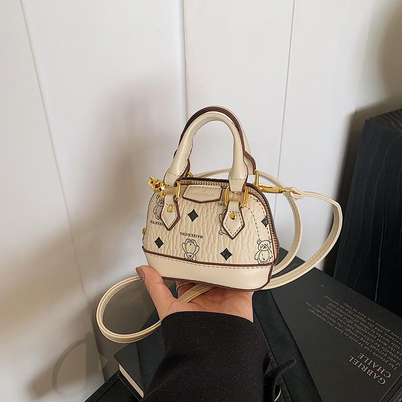 Handbag Childrens Stylish With Exquisite Shell Shape And Trendy Designs For School And Play
