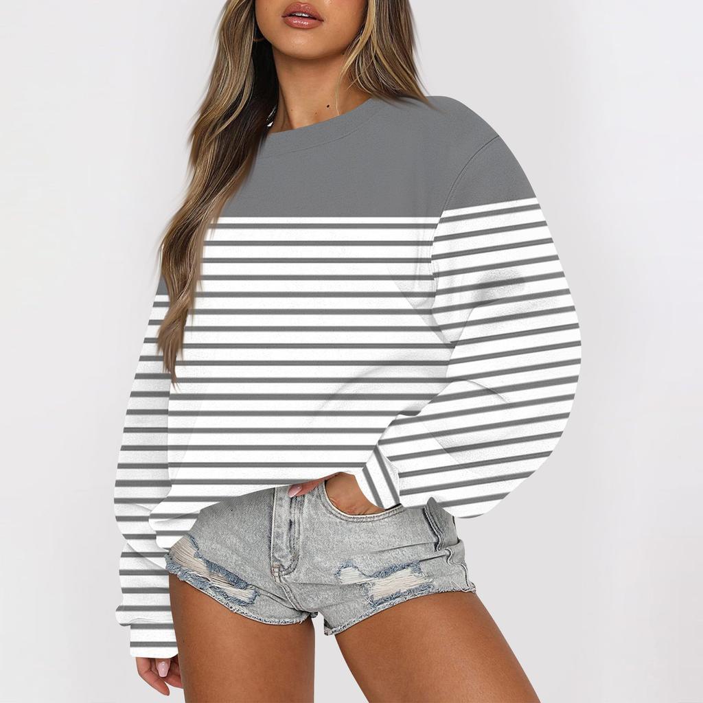 Женские осенне-зимние топы, женская толстовка с длинными рукавами, повседневные флисовые топы с круглым вырезом, свободный крой, половер