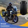 Для Yamaha MT07 2018-2025 мотоцикл передняя шина брызговик защитная крышка пластина отделка обтекатель оболочка аксессуары часть