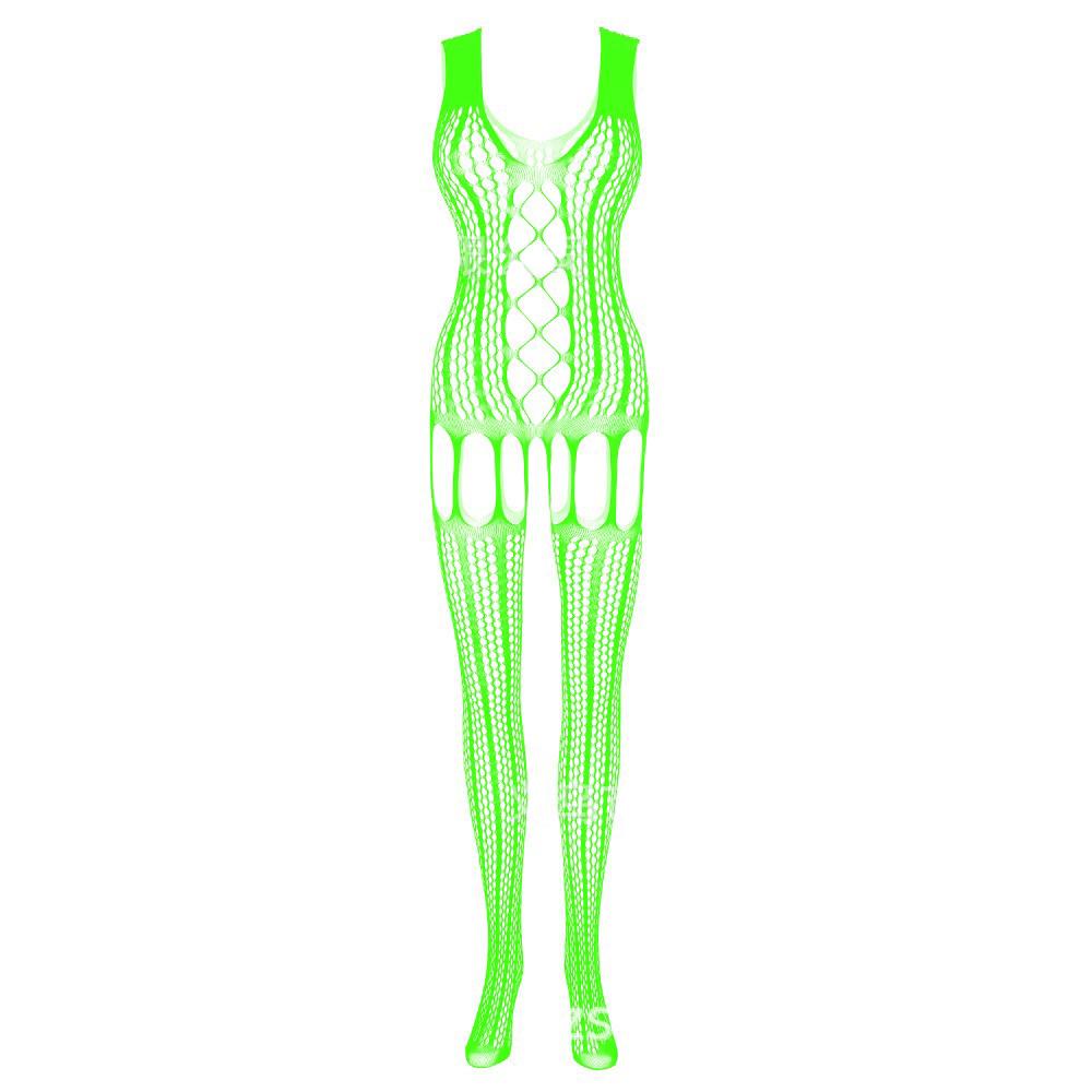Сексуальный бодистокинг с открытой промежностью, женские сексуальные колготки без промежности, чулки-сетка на все тело, клубная одежда, ночная одежда