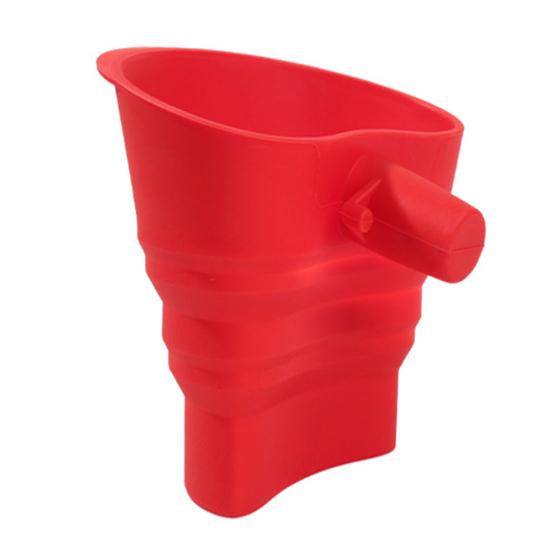 Складная кухонная воронка для миксера KitchenAid, силиконовая, для влажных и сухих ингредиентов, безопасная для посудомоечной машины, герметичная, защищенная от проливания, кухонный аксессуар