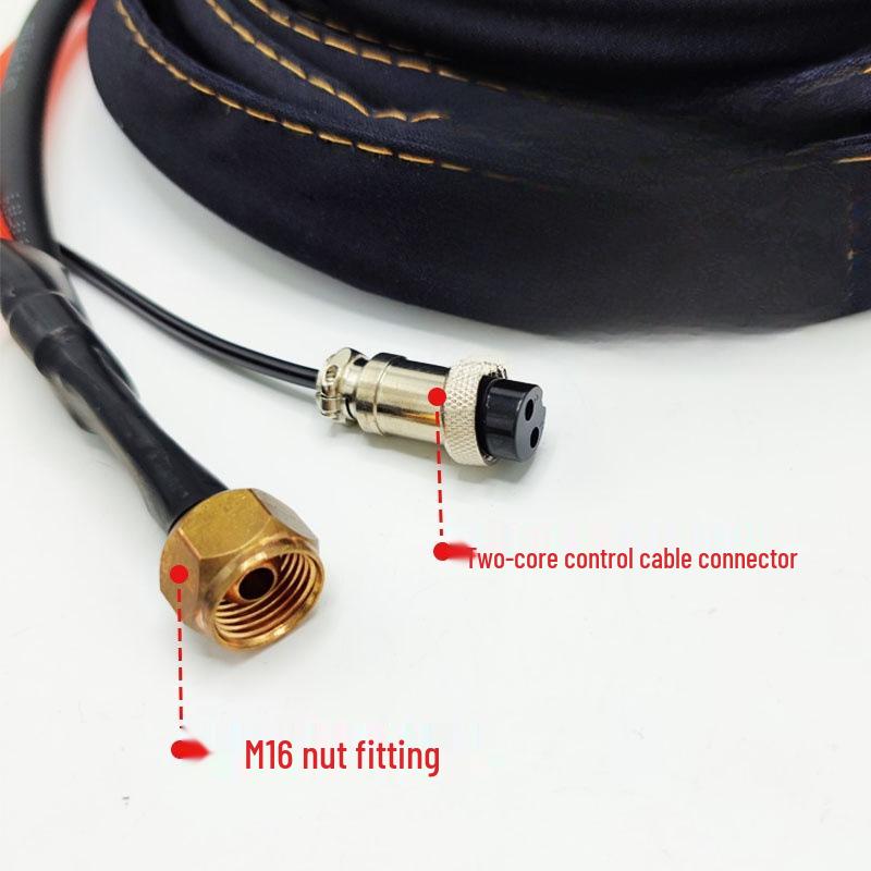 Аргонодуговая сварочная горелка QQ150A: Ручка и кабель с газоэлектрическим разделением, Сварочный аппарат WS200/250 Универсальный сборочный комплект аксессуаров