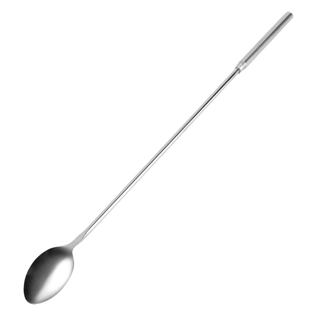 1Pc Stainless Steel Teardrop Bar Spoon Long Hanlde Drink Mixing Cocktail Stirrer Spoons