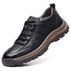 Fashion Leather Casual Men Shoes Comfortable Sneakers Casual Shoes Walking Footwear Winter Boots Lac-up Mens Vulcanize Leather Shoes