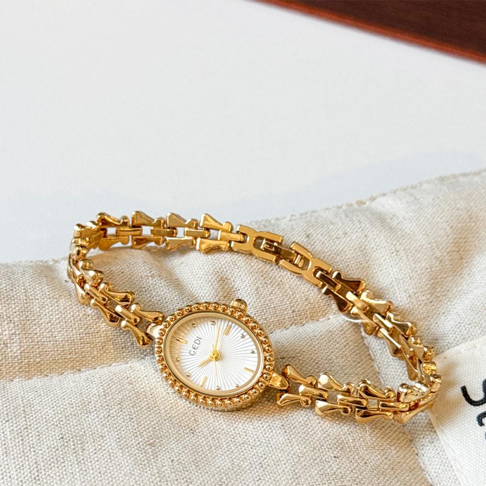 GEDI Ladies Watches Luxury Vintage Women Quartz Watch Waterproof Elegant Niche Wristwatches Fashion Watches Gifts
