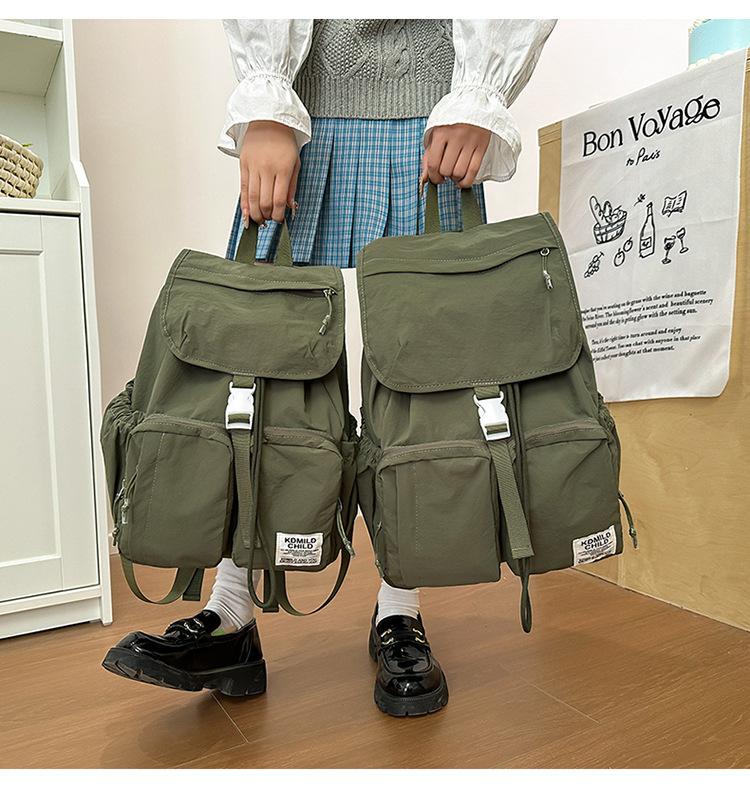 Student Small Schoolbag Women's Class Commuter Backpack Lightweight Outdoor Travel Backpack