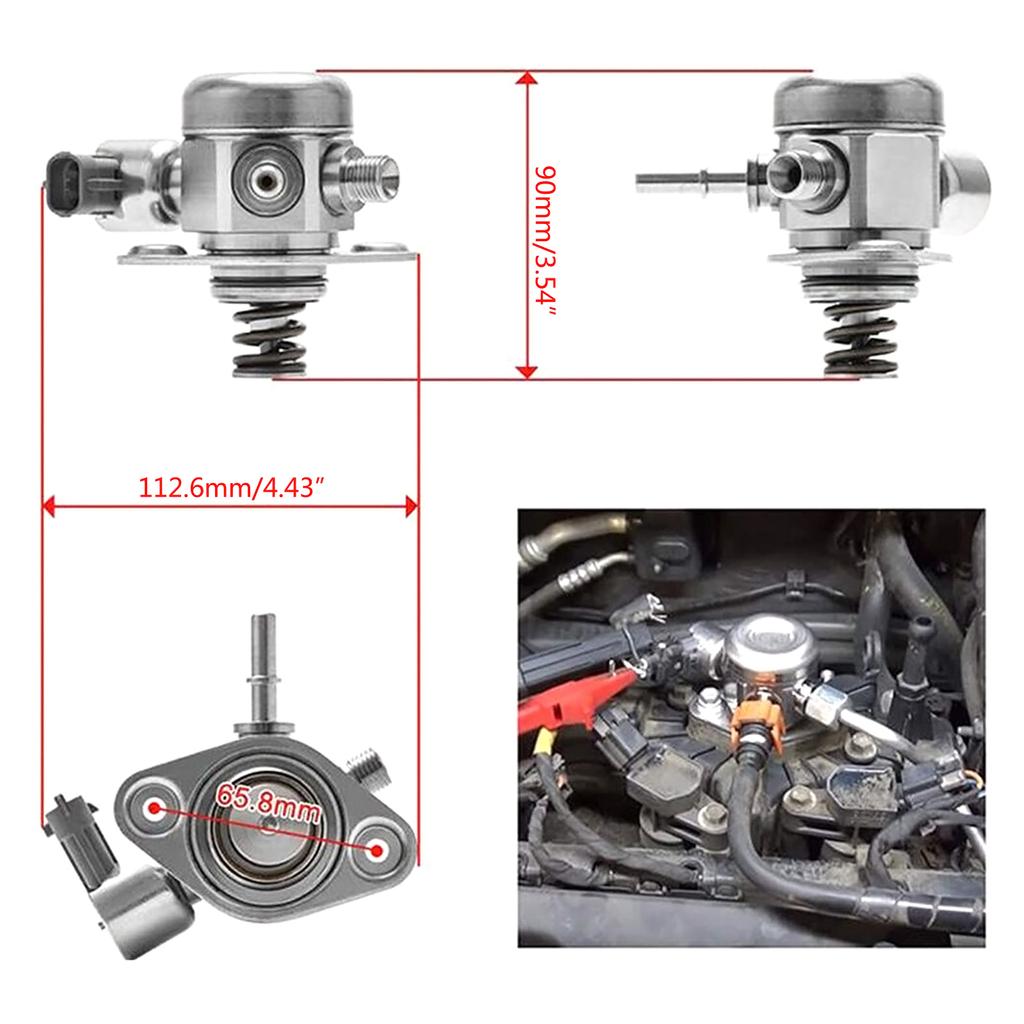 High Pressure Fuel Pump Car Accessories for K5 2.0T Sorento Sportage Optima Santa Sonatah Replace 35320-2G740 0261520147