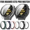 Полный защитный чехол для Huawei Watch GT 6 pro 46mm Защитный чехол для экрана GT6 pro 46MM Крышка pc 2в1 Чехол+пленка из закаленного стекла