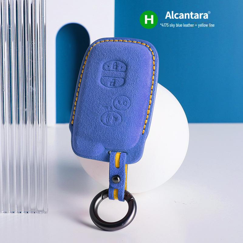 Сумка для ключей Lexus ES300H/ES350/RX270 из алькантары и замши 3D