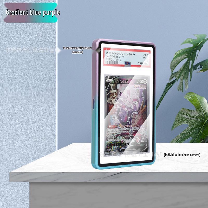 Ударопрочные магнитные металлические кейсы для карт PSA, BGS, Star и игровых карт