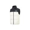 Жилет Li Ning Color Block Stand Collar Down Vest Unisex Vests Off-White AMRT047-1