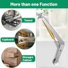 Lid Support Hinges Bed Box Hinges 15kg Load Capacity Rustproof Adjustable Angle Easy Installation Gas Lift Support Hinges Set