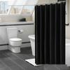 Чистый цвет водонепроницаемая занавеска для душа в ванной комнате устойчивая к плесени утолщенная полиэстеровая занавеска для ванной комнаты принадлежности для дома и отеля
