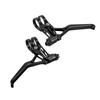 Bicycle Brake Left and Right Set Ultra Compact and Easy To Install and Replacement for Cross and Mountain Bikes Levers, (Black), Lightweight,