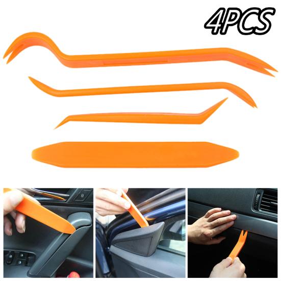 4Pcs Portable Car Auto Door Panel Trim Dash Radio Audio Pry Removal Tool