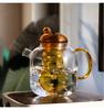 Glass Pitcher Cute Teapots Glass Set Tea Set Kettle Glass Mug Cups Teaware Heat Resistant Glasses Tea Pot Set Tea Infuser
