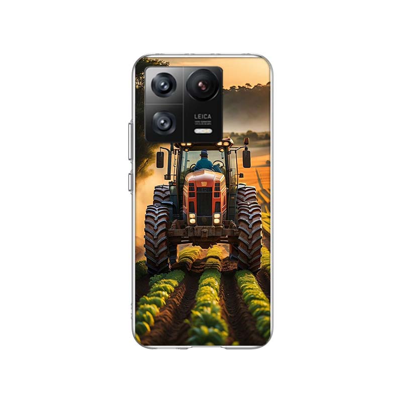 Чехол для телефона с рисунком трактора для Xiaomi Poco F7 Ultra X7 X6 M8 M7 M6 M4 M3 Pro X4 Mi 15 15T 14 14T 12T 12S 10T Pro 12 11 Lite