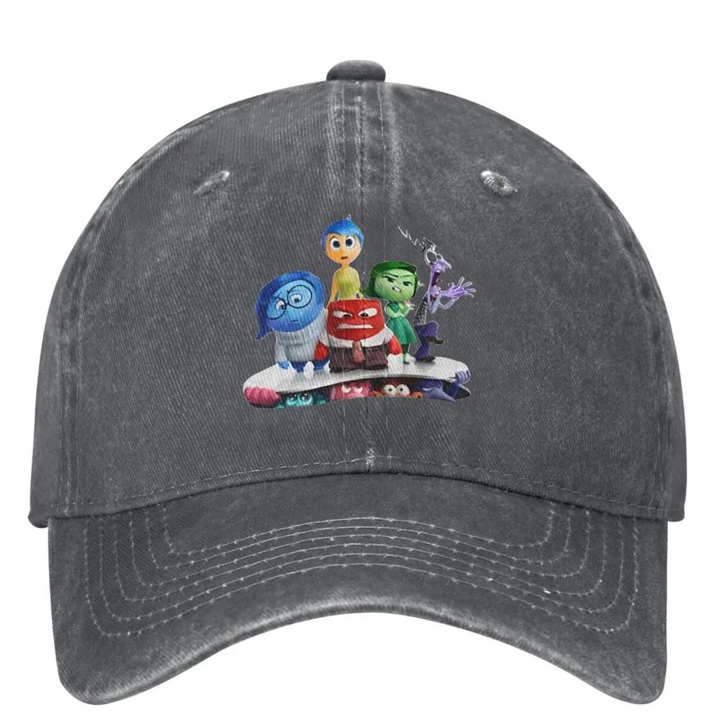 Кепка бейсболка 'Головоломка' (Inside Out) для спорта на открытом воздухе y2k Смешные Хип-хоп кепки Мужские Взрослые Повседневные Солнцезащитные Кепки