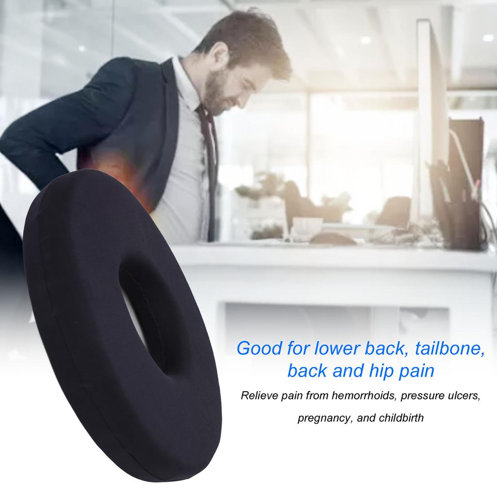 13,8-дюймовая подушка для сидения предотвращает пролежни, облегчает боль, круглая, для инвалидной коляски, для ухода за больными в постели