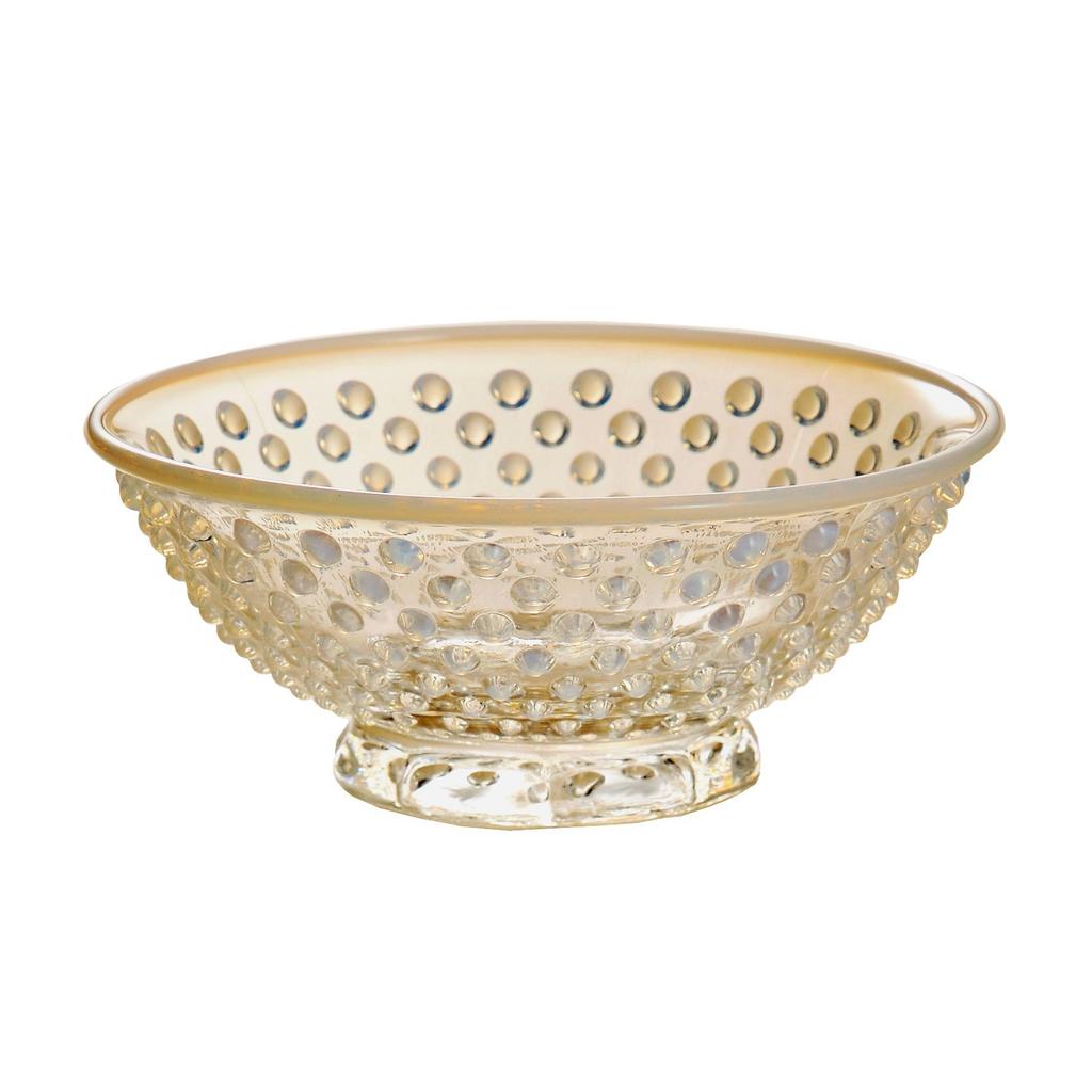 Hirota Glass Маленькая миска, узор «Снежная Араре», Белая, AR-4W