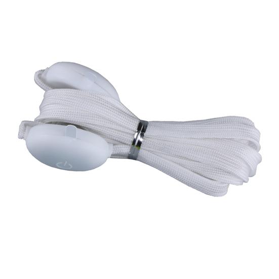 1 пара светодиодных нейлоновых шнурков, светящиеся в темноте шнурки для вечеринок, танцев, катания на коньках, ночных мероприятий, аксессуаров для обуви