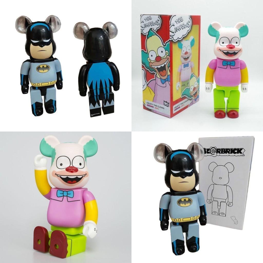 Изысканный Bearbrick 400% Конструктор Медведь Игрушка Фигурка Бэтмен Джокер Красти