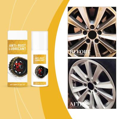 Автомобильная антижелезная смазка для защиты от шлака; Средство для удаления железного шлака; Смазка для удаления железного шлака; Смазка-спрей для ухода за металлом, антиокислительная(100мл)