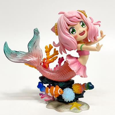 14 см Аниме Русалка Косплей Аня Фигурка Модель Шпионская Игрушка Кукла