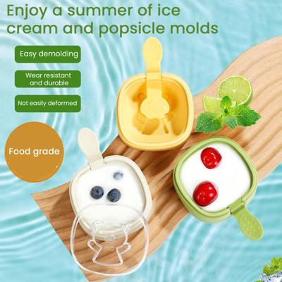 Форма для мороженого с крышкой, многоразовая форма для эскимо для DIY шоколадного десерта