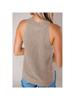 Women's Halter Tank Top Sleeveless Racerback Loose Knit Cami Sweater Vest