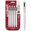 Uniball One Gel Pen 5 Pack Medium Black Pen Гелевая ручка с чернилами Офисные принадлежности Uniball Шариковая цветная гелевая ручка с тонким гладким пишущим элементом 0,7 мм Ручка, ручка, ручка, ручка,