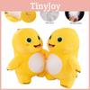 Yellow Dinosaur Plush Toys Xiao Qi Stuffed Animal Dolls Kids Bday Gift Decor