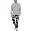 Men's Pajama Set, Long Sleeve And Long Pants, Two-piece Set