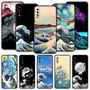 Золотой чехол Great Wave Kanagawa Surf для телефона Samsung A12 A32 A50 A70 A20E A20S A10 A10S A22 A30 A40 A42 A52 5G A02S A04s