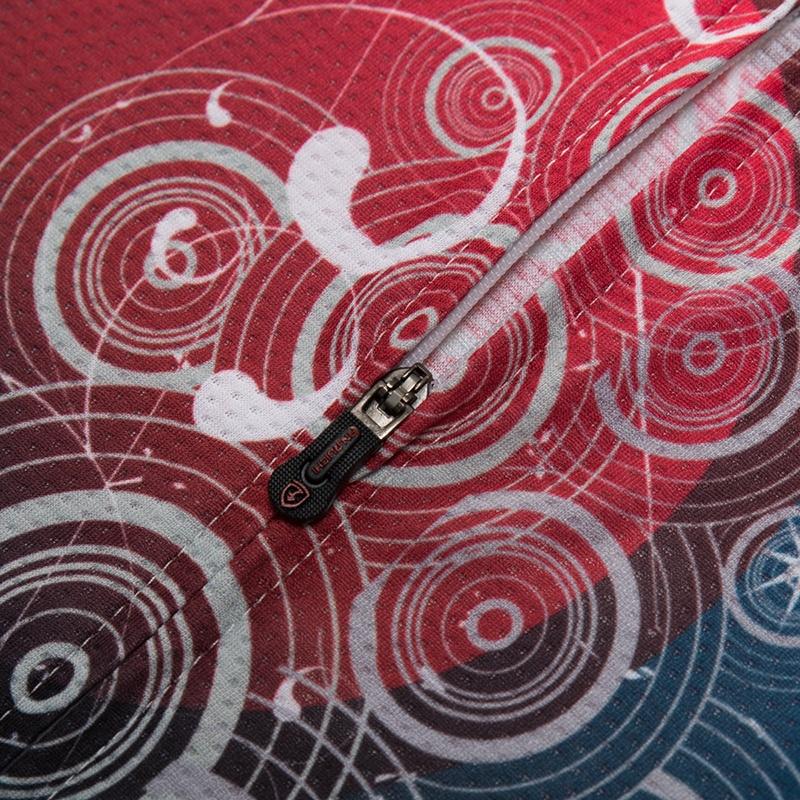 Летний комплект одежды с коротким рукавом для езды на велосипеде и принтом, женские спортивные трикотажные костюмы