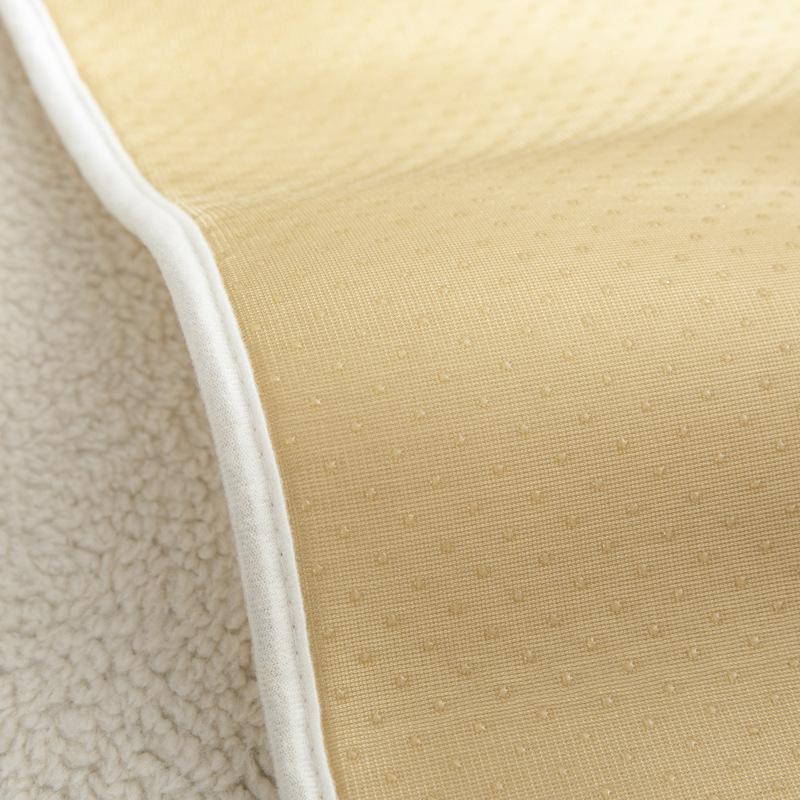 Зимняя подушка для дивана из овчины, утолщенная флисовая подушка, нескользящий кожаный чехол для дивана, высококачественный скандинавский простой зимний чехол