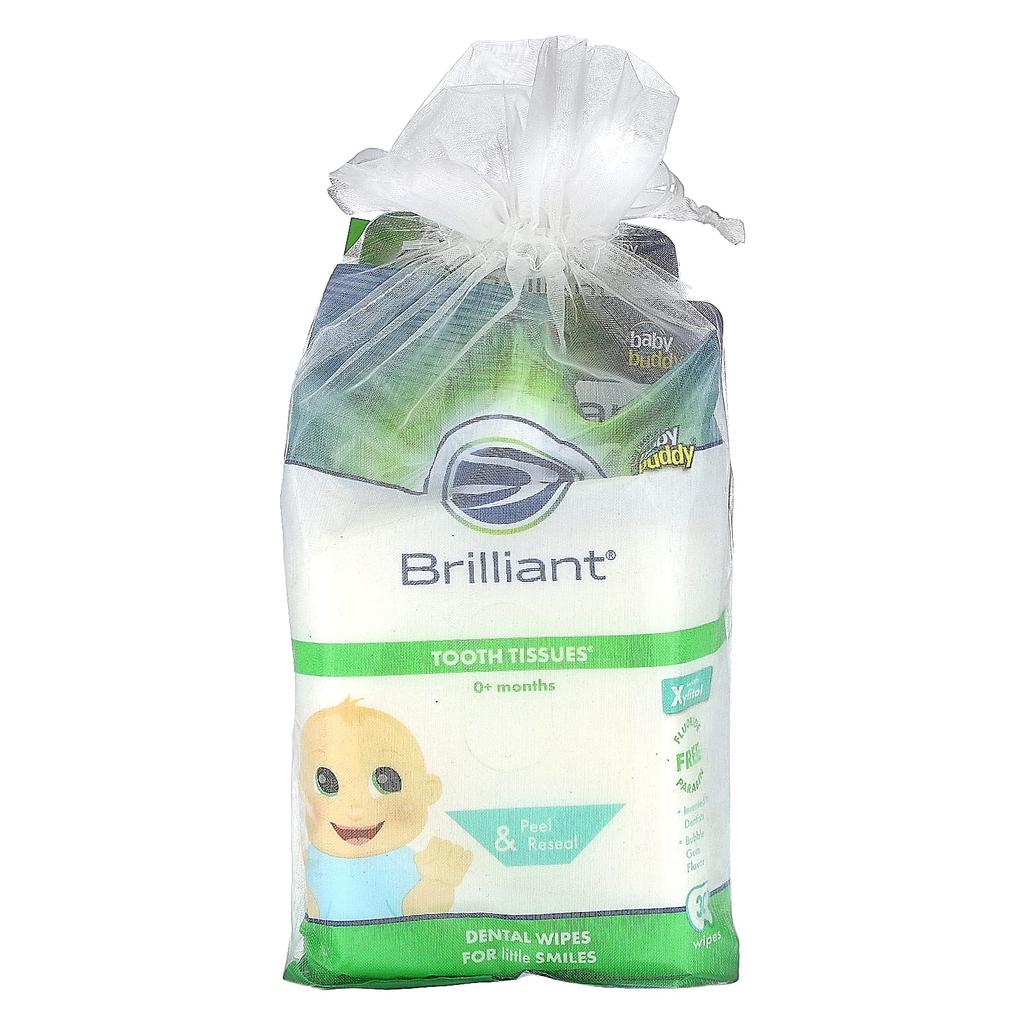 Baby Buddy, Brilliant, набор для ухода за полостью рта из 5 предметов, 0-24 месяца, 5 наборов
