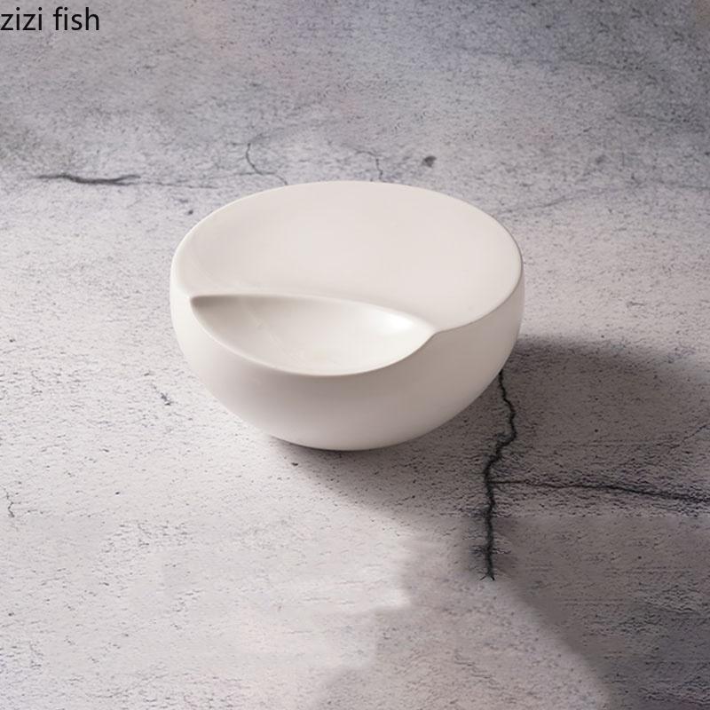 Утолщенная керамическая миска Десертная миска Салатницы Миски для лапши Обеденные тарелки Тарелки для сашими Тарелка для суши Блюдо для димсамов Подносы для закусок