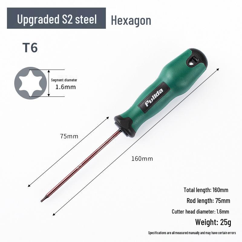 Набор отверток Torx и шестигранных: T8, T10, T15, T20, T25, T30