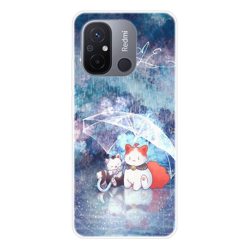 Для Xiaomi Redmi 12C 12 C Redmi12C чехол Мягкая силиконовая задняя крышка Мультяшный чехол для телефона Разнообразие