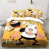 Luxury New 3D Print Pizza Tower Classic Pixel Style Game Bedding Set Duvet Cover Bed Set Quilt Cover Pillowcase Queen Boys Adult