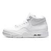 Nike Flight Legacy Black Viper Устойчивые к истиранию Нескользящие Средняя высота Винтажные Баскетбольные кроссовки Унисекс Черный Фиолетовый BQ4212-101(Команда73-)