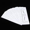 50Pcs Transparent Eyebrow Stencils Stickers Microblading Eyebrow Ruler SelfAdhesive Brow Sticker