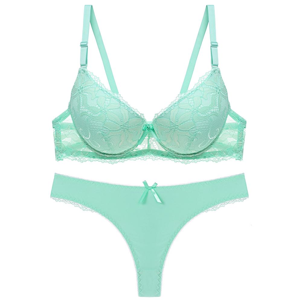 Artdewred кружевной бюстгальтер пуш-ап и трусики комплект женского нижнего белья нижнее белье с вышивкой бюстгальтер короткие комплекты