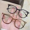 Finished Myopia Glasses Vintage Men Women Anti Blue Light Blocking Eyeglasses Nearsighted Glasses Prescription Diopter 0 To -4.0