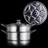 Sigang 26CM 2-Layer Stainless Steel Steamer