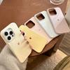 Простой красный чехол для телефона в виде сердца из мягкого ТПУ для iPhone 17 Air 16 14 13 12 11 Pro Max 7 8 Plus Чехол для iPhone 16E 15 Pro Чехлы