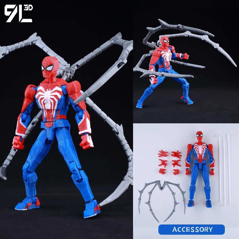 9L3D Printed Lucky Dummy 13 Jujutsu Kaisen Fushiguro Toji Anime Multi-Jointed Shapeshift Toys Action Figures Mannequin Model